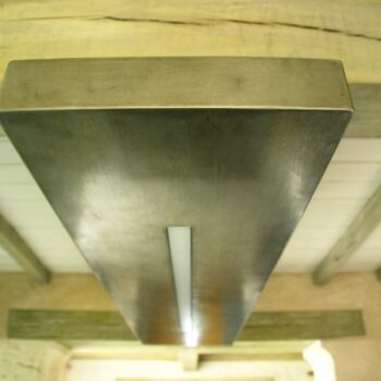 Luminaire INDUS de cuisine acier ©BRUTDESIGN2015